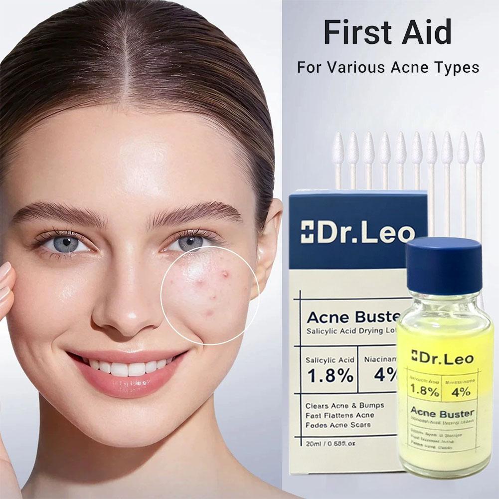 Tranexamic Acid Serum - サリチル酸エッセンス トリートメント ローション コットン綿棒付きフェイスセラム ニキビ跡を薄くする 毛穴を最小限に抑える
