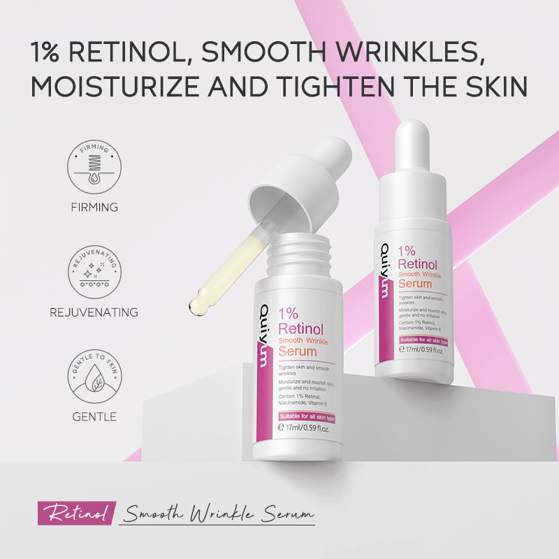 Niacinamide Brightening Serum - クイユム 1% レチノール スムース リンクル セラム