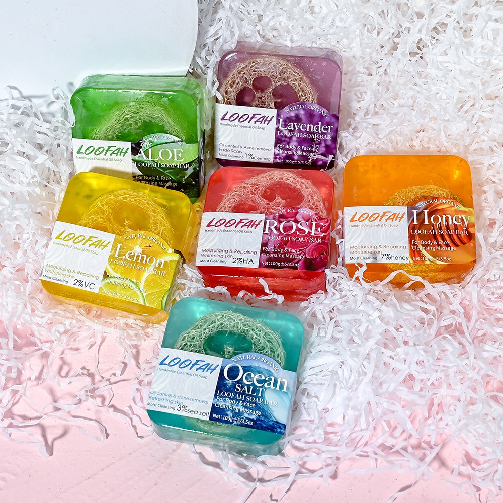 手作りのコウジ酸石鹸（ルーファ付き）100g レモン、ラベン - Kojic Acid Soap のレビューと価格