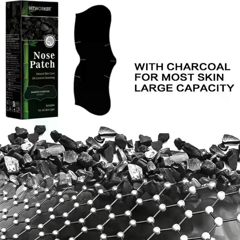 20/30/50 個入りディープクレンジング黒ずみ除去ノーズ - Charcoal Pore Strip のレビューと価格