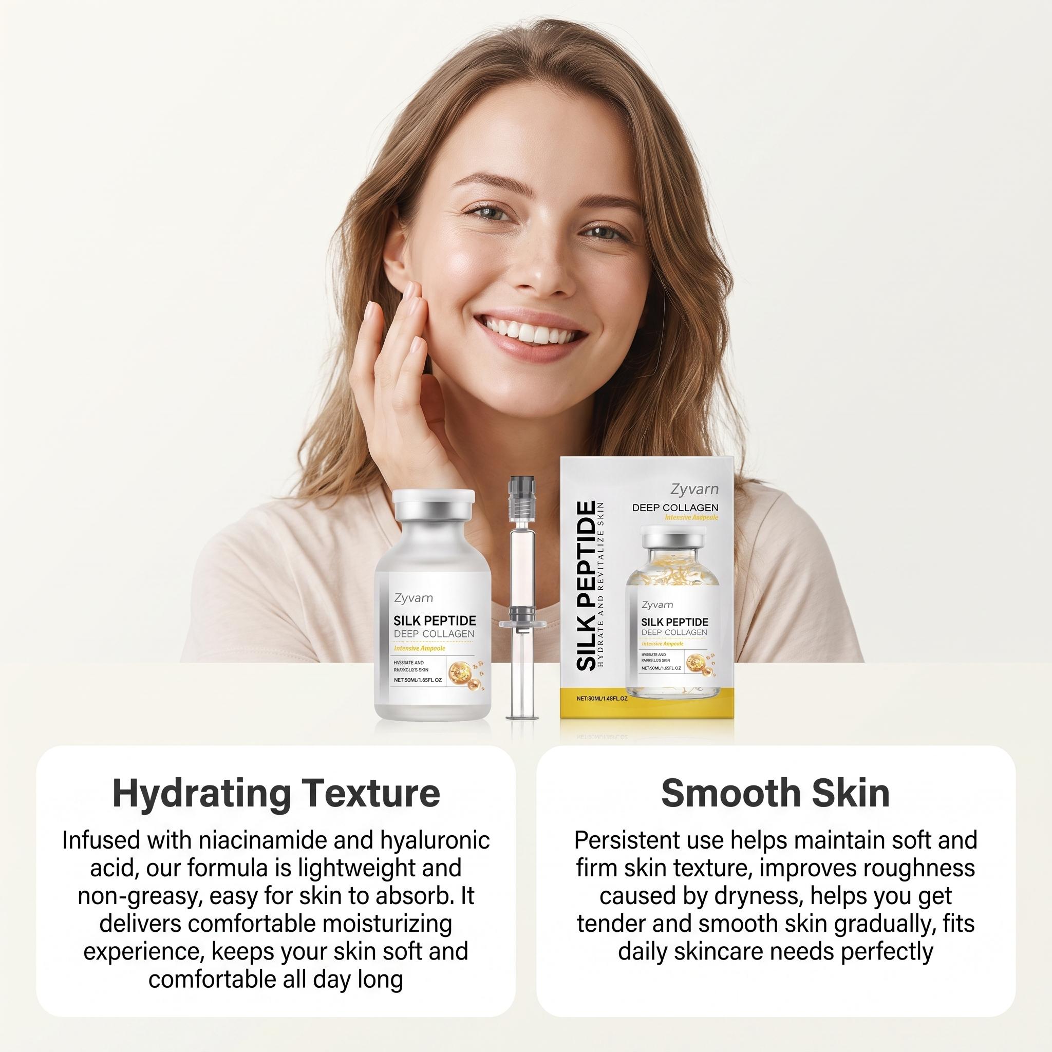 シルクコラーゲンセラムアンプル（銅ペプチド配合）美顔ケア、小 - Niacinamide Brightening Serum のレビューと価格