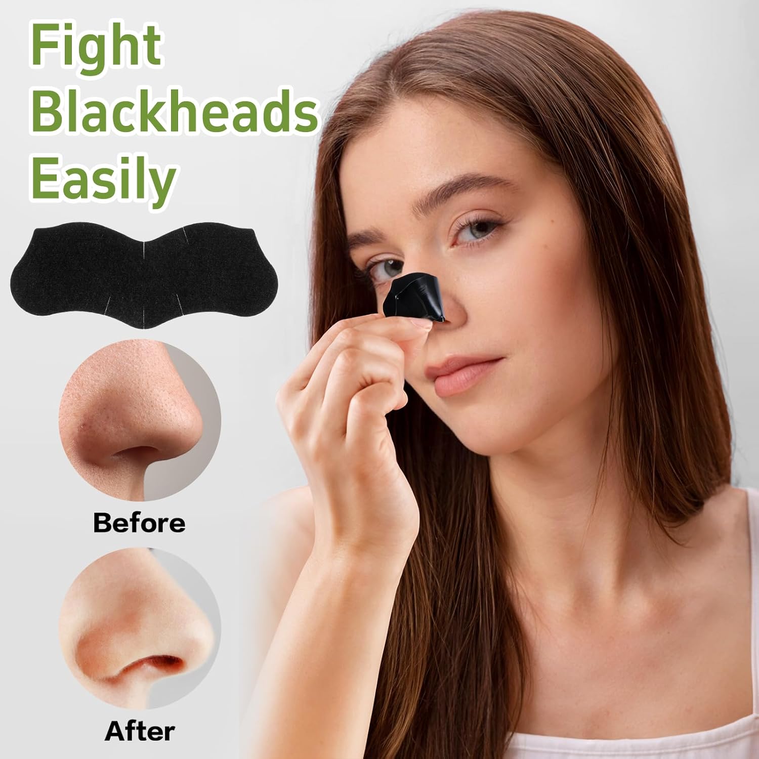 15 個竹炭黒ずみ毛穴クリーニングストリップ鼻の黒ずみ除去剤 - Charcoal Pore Strip のレビューと価格