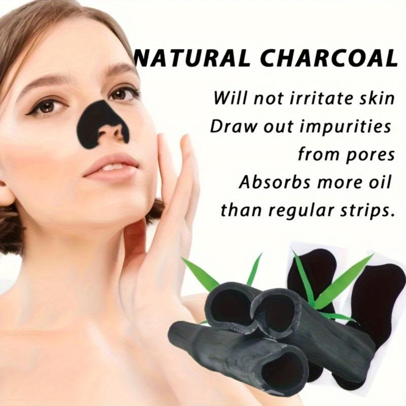20/30/50 個入りディープクレンジング黒ずみ除去ノーズ - Charcoal Pore Strip のレビューと価格