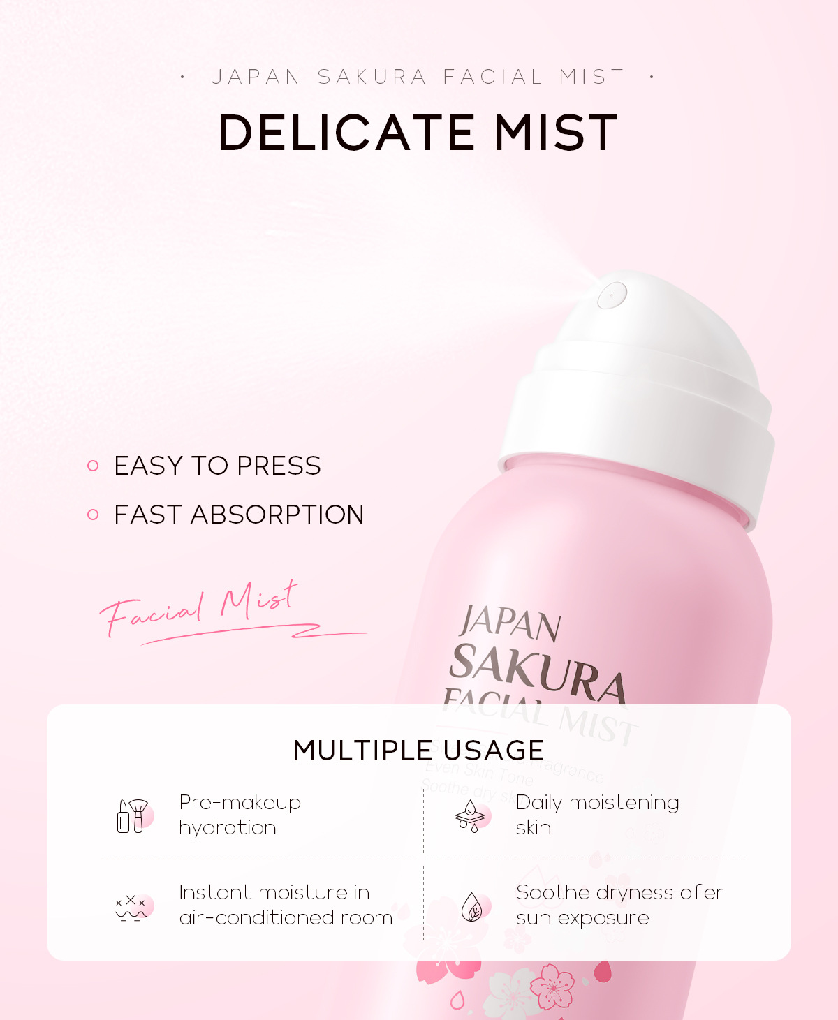 LAIKOU さくらフェイシャルミストブライトニングスプレー - Niacinamide Brightening Serum のレビューと価格