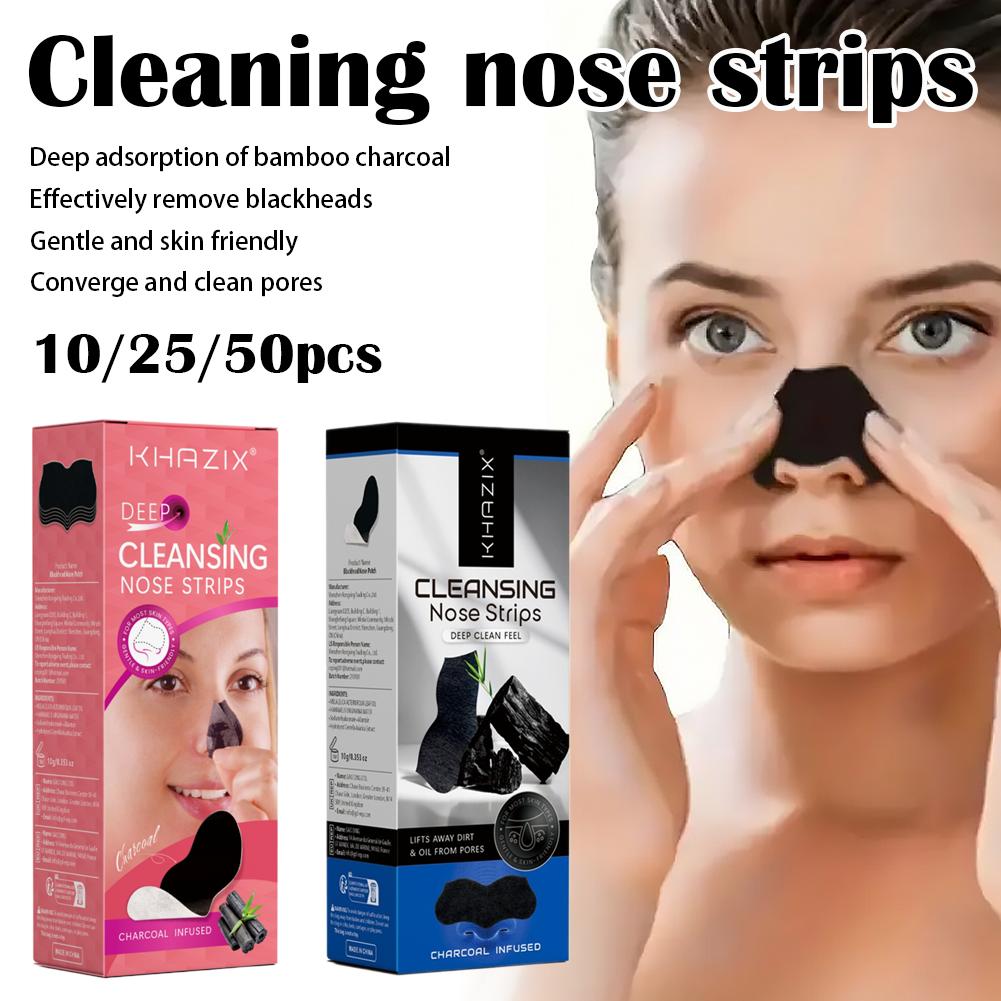天然炭ディープクレンジングポアストリップ、鼻洗浄ストリップ、 - Charcoal Pore Strip のレビューと価格