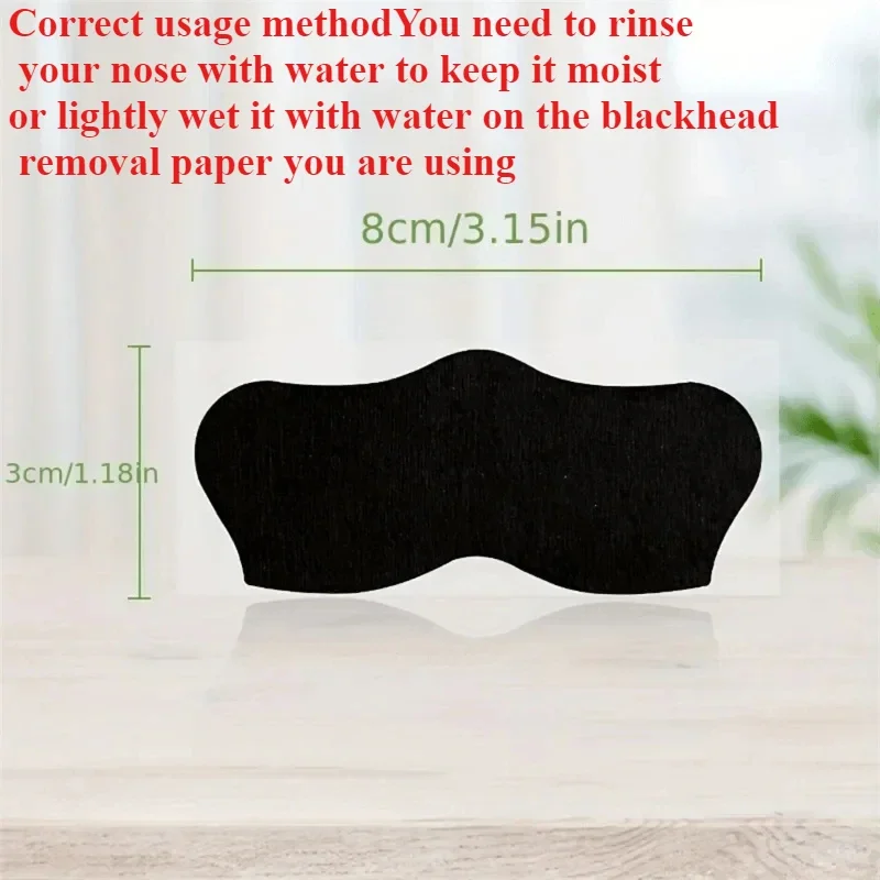 にきび除去マスク,鼻ストリップ,スキンケアパッチ,毛穴除去剤 - Charcoal Pore Strip のレビューと価格