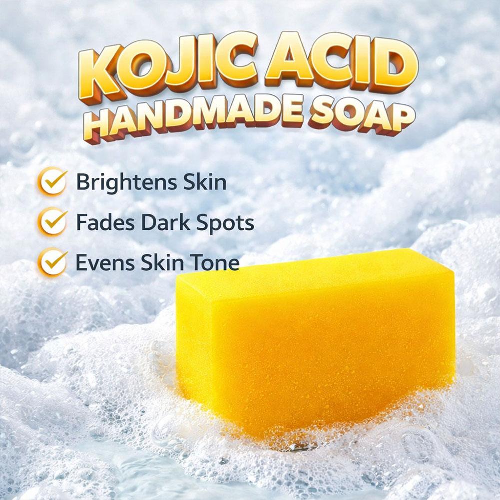 3.53オンスのコウジ酸石鹸、手作り石鹸、コラーゲンとビタミ - Kojic Acid Soap のレビューと価格