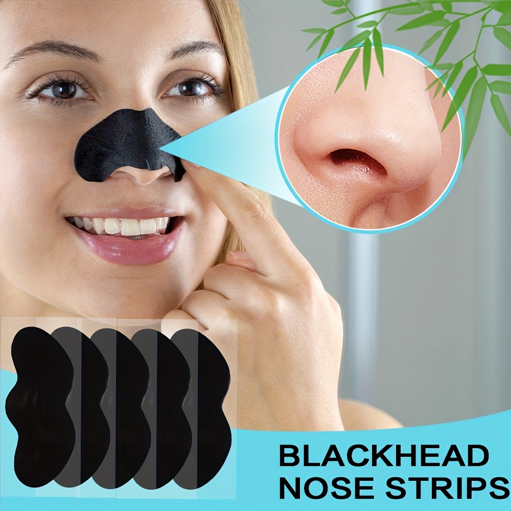 10/20/50/100 個鼻毛穴黒ずみ除去ストリップディー - Charcoal Pore Strip のレビューと価格
