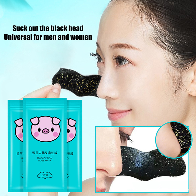 5/15/25/50 個竹炭黒ずみ除去鼻毛穴ストリップディー - Charcoal Pore Strip のレビューと価格