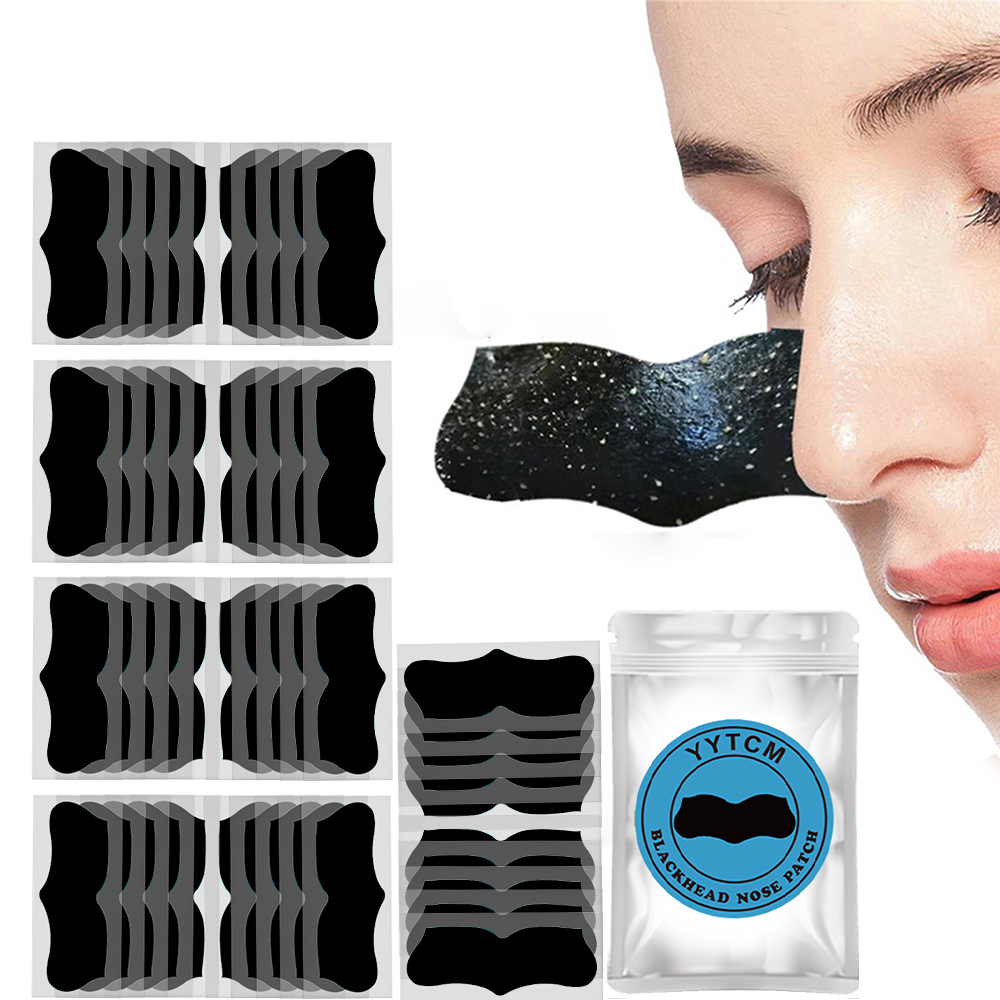 大サイズ黒鼻ストリップ竹炭黒ずみ除去剤ディープクレンジング毛 - Charcoal Pore Strip のレビューと価格