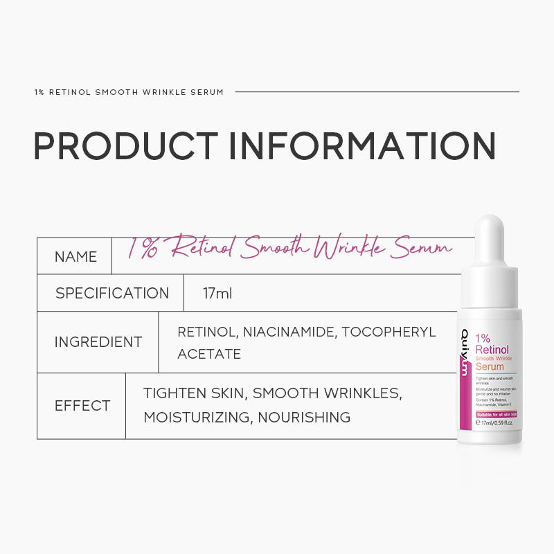 クイユム 1% レチノール スムース リンクル セラム 17 - Niacinamide Brightening Serum のレビューと価格