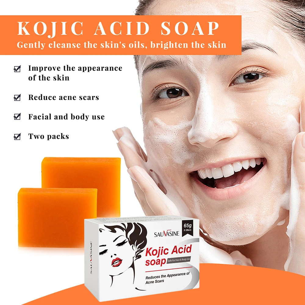 手作りのコウジ酸石鹸 天然成分 マイルド 無刺激 美白肌 角 - Kojic Acid Soap のレビューと価格