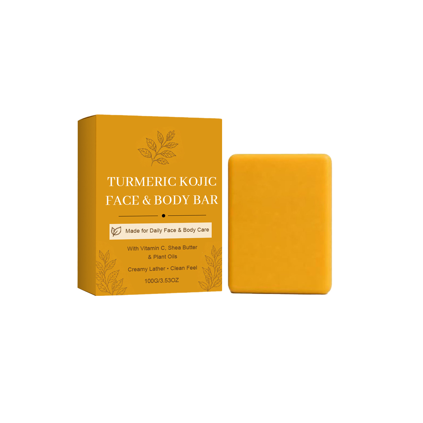 ターメリックコウジ酸手作り石鹸 角質除去 毛穴の詰まり防止  - Kojic Acid Soap のレビューと価格